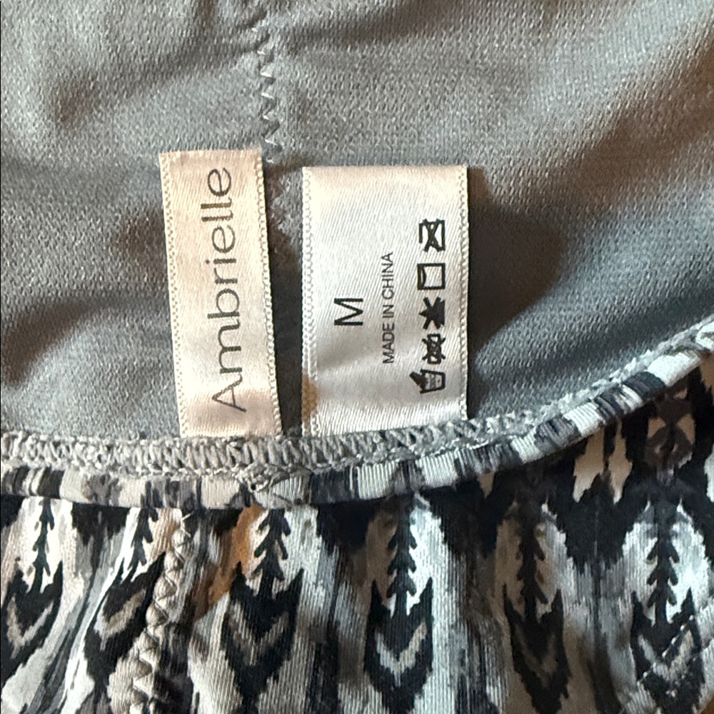 Ambrielle Gray Patterned Bikini Set - image 3